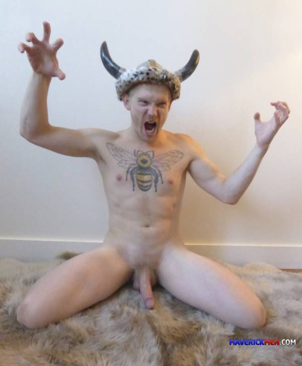 Silly sexy viking! 